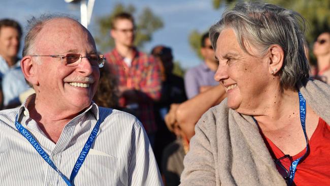 Referendum Council Co-Chairs Mark Leibler and Pat Anderson. Picture: AAP