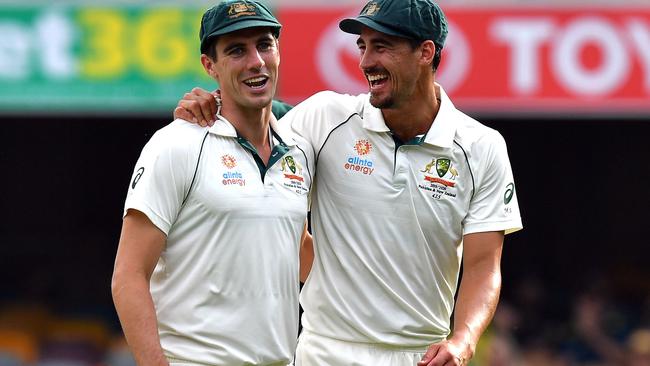 Australian paceman Mitchell Starc and Pat Cummins are a fearsome duo in combination.