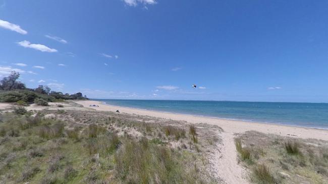 Balnarring Beach on the Mornington Peninsula. Picture: Google