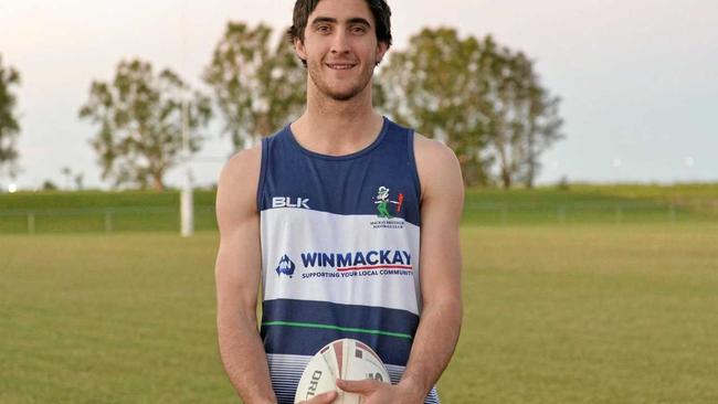 Mackay Brothers fullback Matt Skaife will take to the field with the Queensland Rangers team tomorrow against NSW. Picture: Madolyn Peters