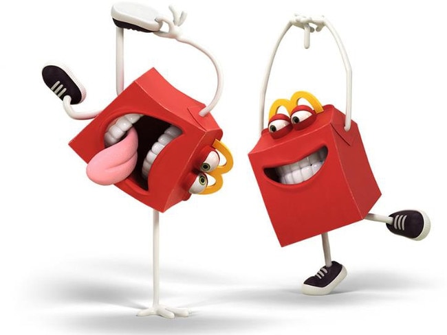 The McDonald’s Happy Studio app uses games, activities to create brand affinity. 