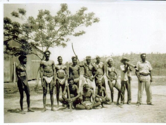 Workers on Mt Bundy Station. Picture: Contributed