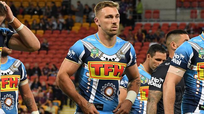 Bryce Cartwright of the Titans. Photo: AAP