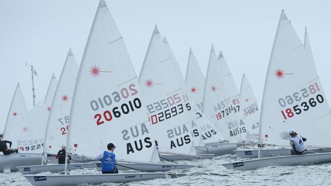 ISAF Sailing World Cup competitors.