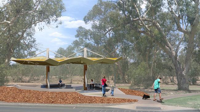 The River Activation Space will be located on the corner of Parsons Street and Leichhardt Terrace. Picture: Supplied