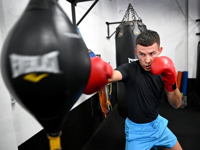 A domestic blockbuster could be on the cards for Harry Garside. Picture: No Limit Boxing/Gregg Porteous