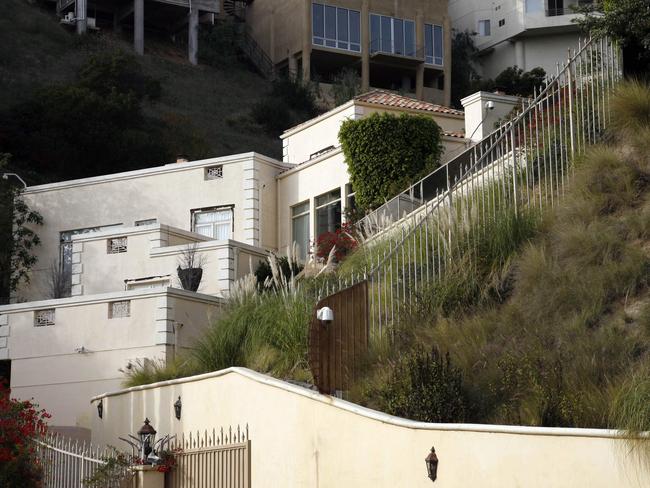 The home in which both Murphy and Monjack were found dead. Picture: AP