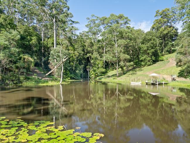 One of the two dams.