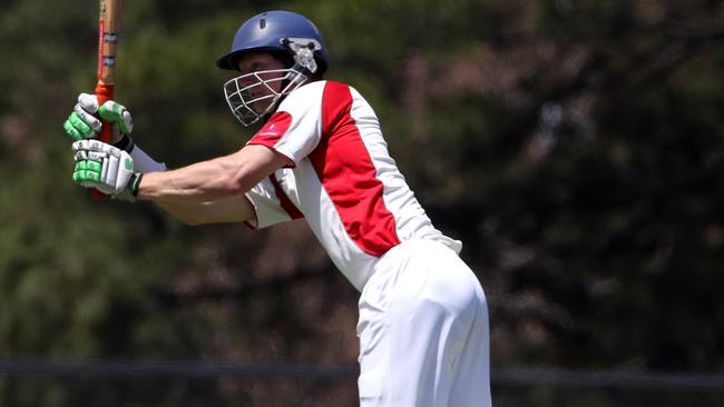 Batsman Sean Day in action for Romsey.