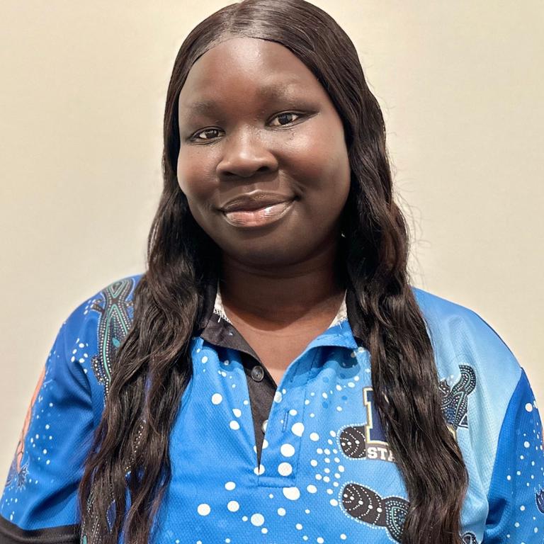 Nyanyiik (Angelina) Chol – Mabel Park State High School, Logan. Photo: Supplied.