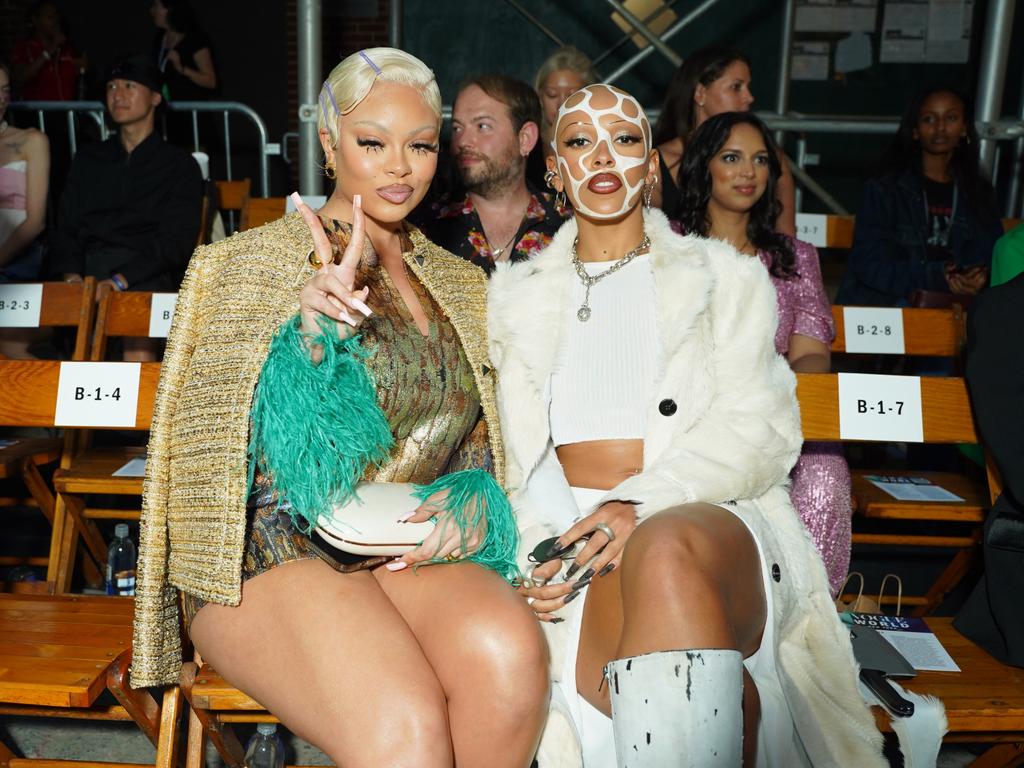 Rappers Latto and Doja Cat have found themselves sconced in various feuds. Picture: Getty Images for Vogue