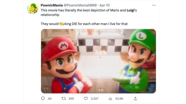 People can't get over hot Luigi in 'Super Mario