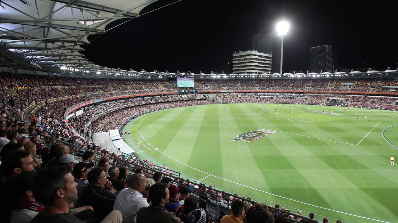 The Gabba rebuild has drawn plenty of criticism. (Photo by Jono Searle/AFL Photos/via Getty Images)