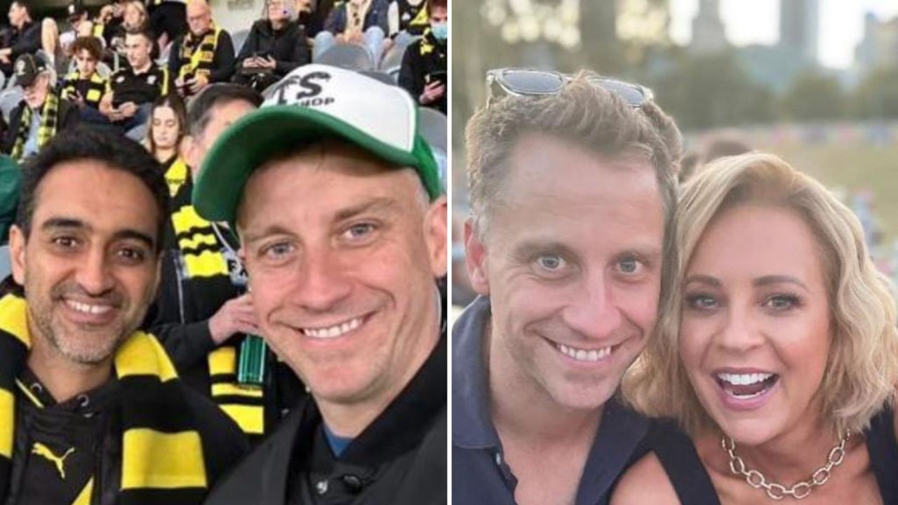 Carrie Bickmores The Project Colleagues Photographed With Her Ex Chris Walker Daily Telegraph 