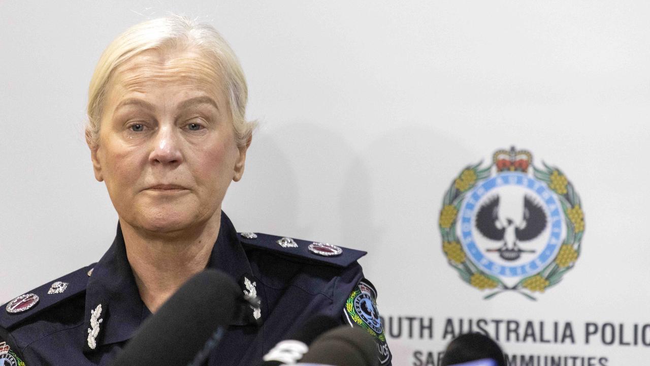 Acting Police Commissioner Linda Williams. Picture: NCA NewsWire / Kelly Barnes