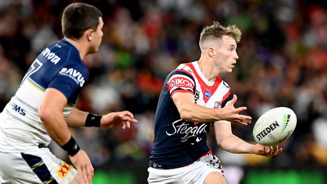 Sam Walker has been the find of the season for the Roosters. Picture: Bradley Kanaris/Getty Images