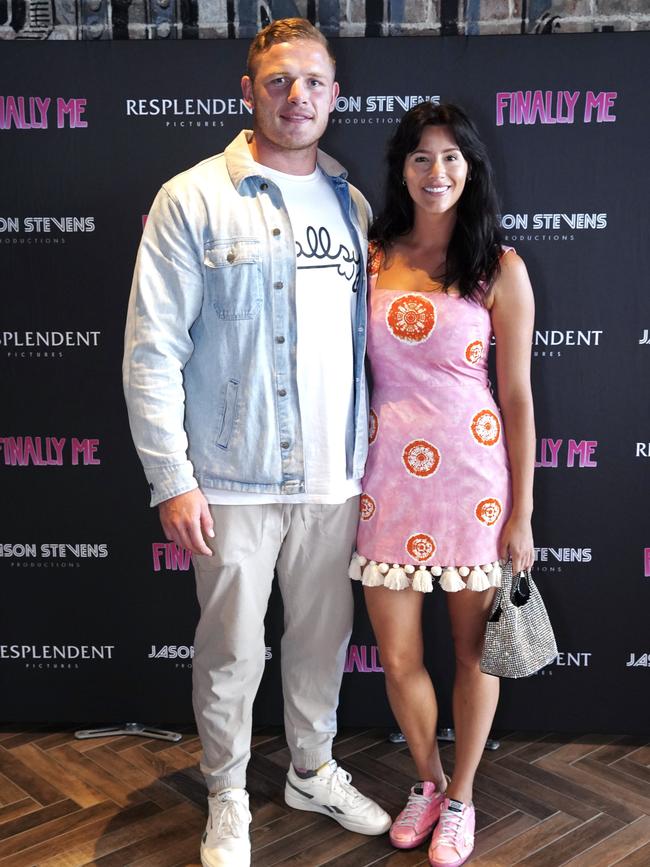 George and Joanna Burgess at the Finally Me premiere in mid March.