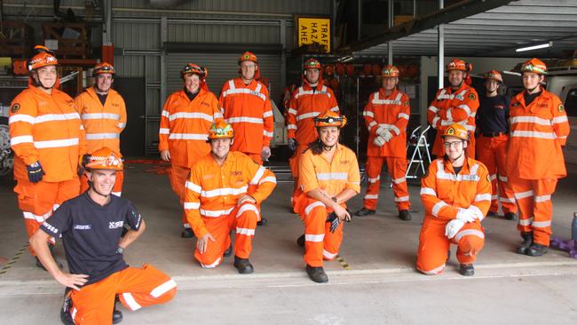 RESCUE READY: SES members from several units met at Lismore on the weekend to undertake Participate In A Rescue Operation training. L-R rear Donna Lamont – Deputy Unit Commander Casino, Troy McDonald- Deputy Unit Commander Lismore, Karen Rea, Unit Commander Casino, Joe Young, Aron Bruce and Serge Killingbeck Lismore, Daniel, Unit Commander Coraki, Lynda Hawryluk Ballina and Kirsty Casino. L-R fro