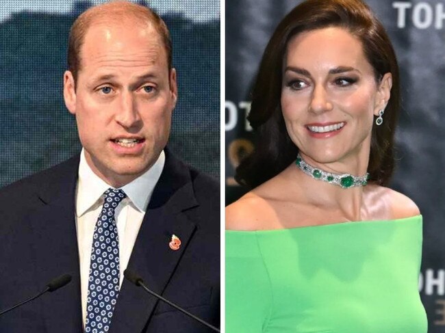 Prince William has addressed his wife's absence from the Earthshot Prize event in Singapore.