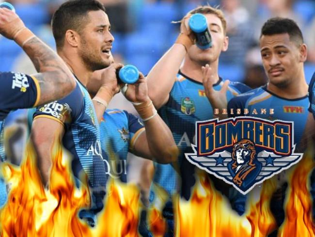 Brisbane Bombers enter the race for the Titans' NRL licence.