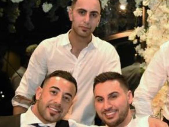 Ahmed Jaghbir, pictured with Salim Mehajer, has arrested in connection with the murder of Kemel Barakat. Picture: Supplied.