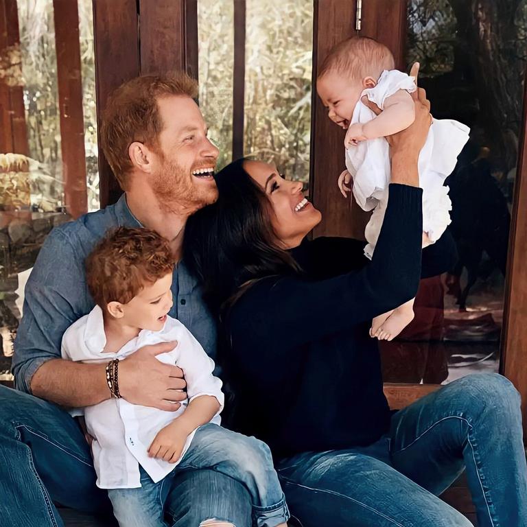 Prince Archie and Princess Lilibet have their own fairy tale playhouse in the grounds of the family’s home. Picture: Alexi Lubomirski