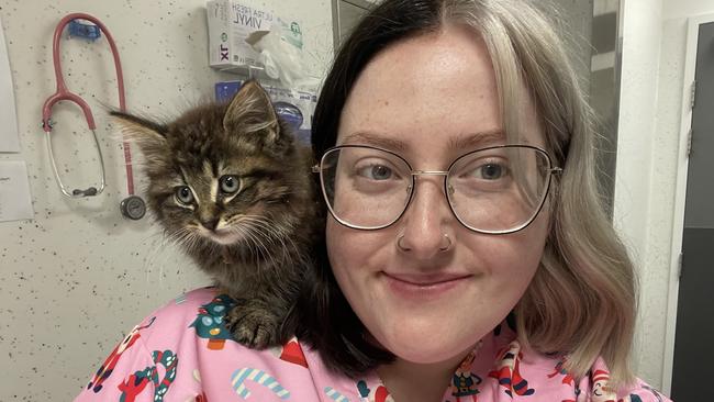 Adelaide veterinary nurse Abbey Spranaitis wants more awareness of PMDD. Picture: Supplied