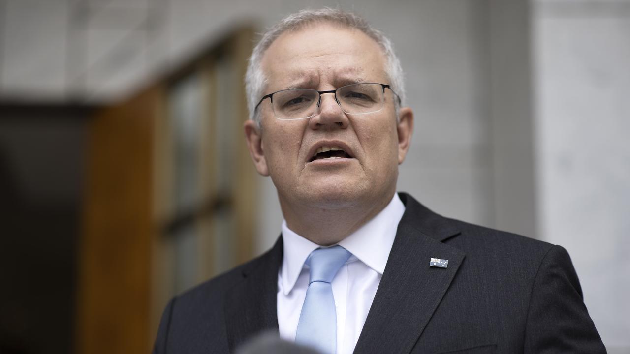 Scott Morrison has declared he is “unnerved” by the decision to make a movie on the life of the man responsible for the Port Arthur massacre. Picture: NCA NewsWire/Gary Ramage