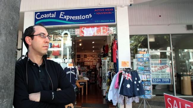 Chad Ponak from Coastal Expressions store in Surfers Paradise.