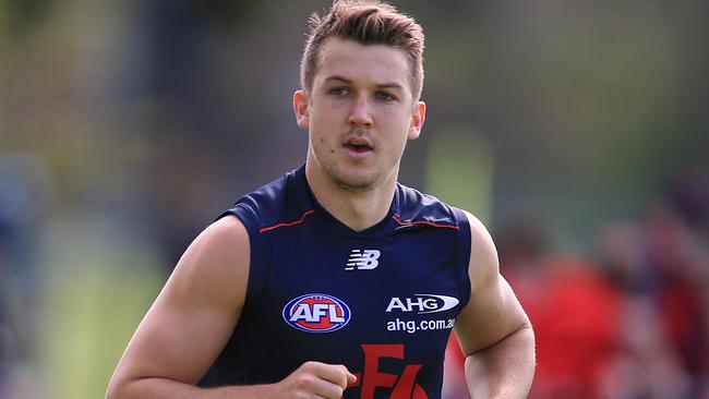 Jack Trengove is out to make the most of his second chance in the AFL. Picture: Wayne Ludbey