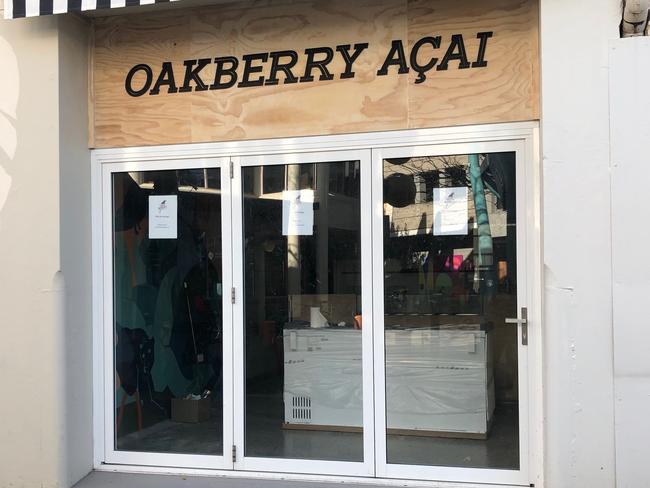 Oakberry Acai is opening in Market La, Manly. Picture: Julie Cross