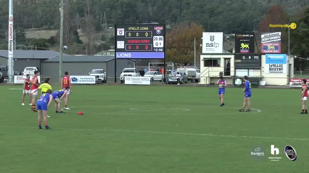 Replay: Huonville v Dodges Ferry (Reserves) – SFL Round 5