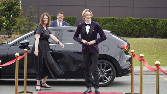 Corbin at the Caloundra Christian College formal 2024