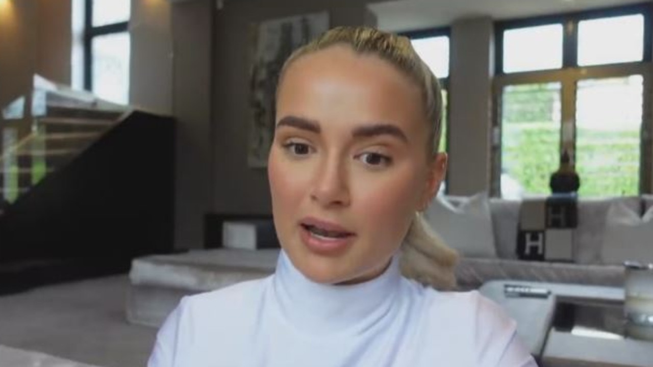 Former Love Island star Molly-Mae Hague said she was no longer buying expensive designer items after the robbery. Picture: YouTube/Molly-Mae Hague.