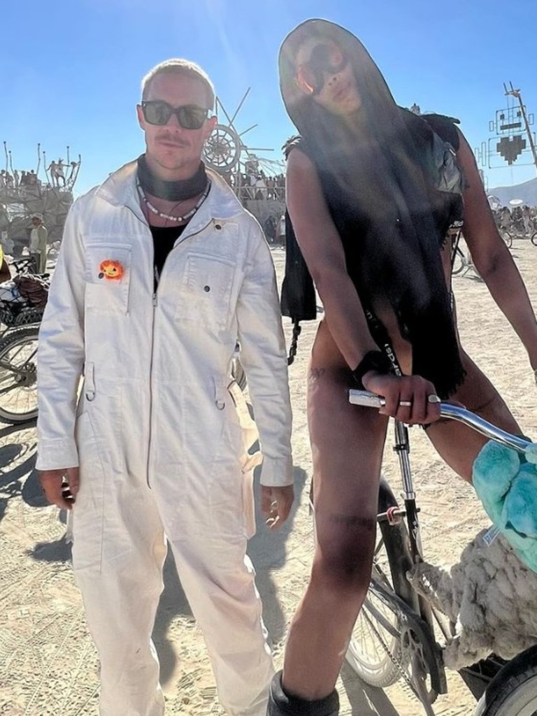 Cambage with Diplo. Photo: Instagram