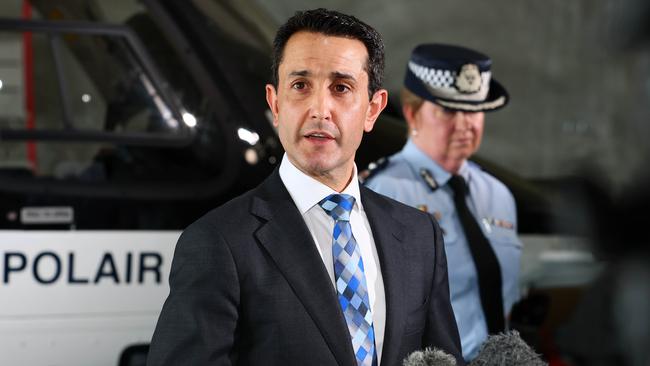 Queensland Premier David Crisafulli and his team are monitoring the situation in LA closely. Picture: Supplied