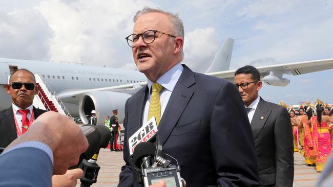 Australia's Prime Minister Anthony Albanese says the attack of Poland is “deeply concerning”. Picture: AFP