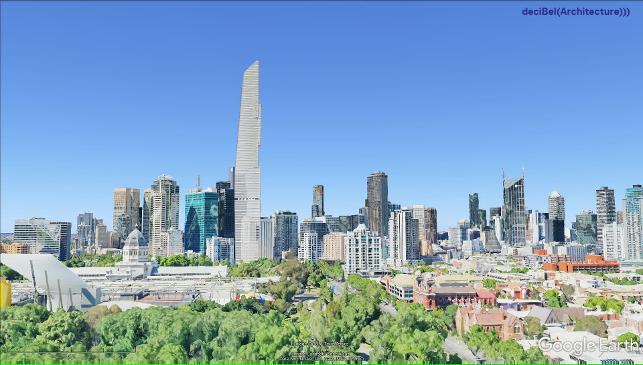 How Melbourne's skyline will look with 330m-tall skinny tower