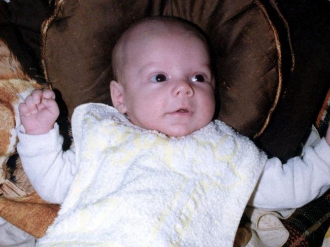 Baby Patrick Folbigg died at eight months old. Picture: Supplied