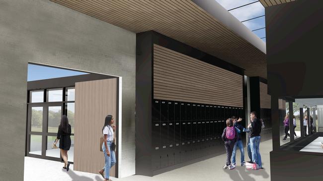 An artist impression of the planned upgrade at Urrbrae Agricultural High School