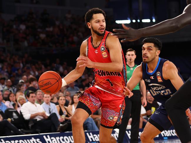 Tyler Harvey has re-signed at the Hawks. Picture: Graham Denholm/Getty Images