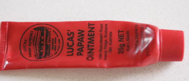 Paw paw cream was part of an offenders’ cache.