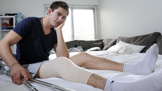 Daniel Menzel laments missing the 2011 AFL Grand Final with a knee injury.