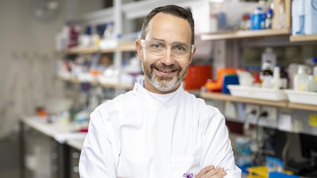 Professor Trent Munro, the project manager for UQ’s Covid-19 vaccine.