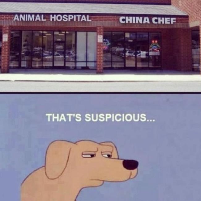 A 2013 Instagram post resurfaced of Love joking about an animal hospital being next to a Chinese restaurant.