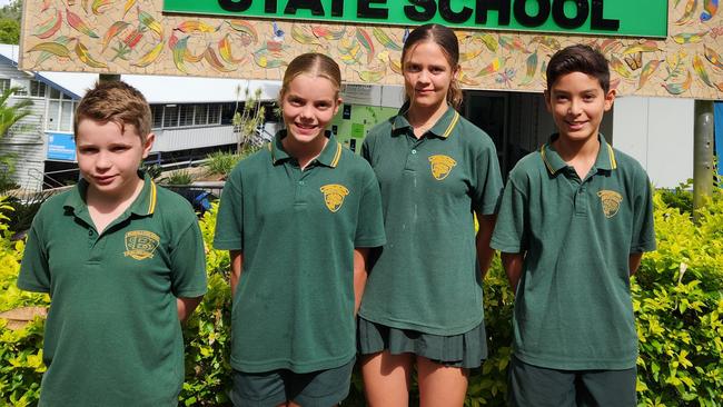 Brookfield State School 2024 captains. Picture: Contributed