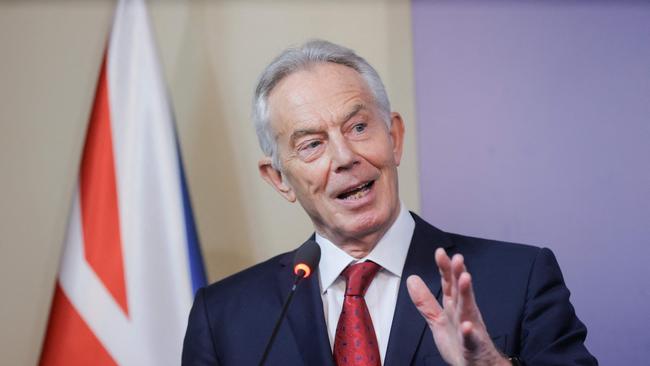 The father of New Labour, former British prime minister Tony Blair, had a moment of truth telling this week when he admitted that limiting energy consumption and fossil fuel production was ‘doomed to fail’. Picture: AFP