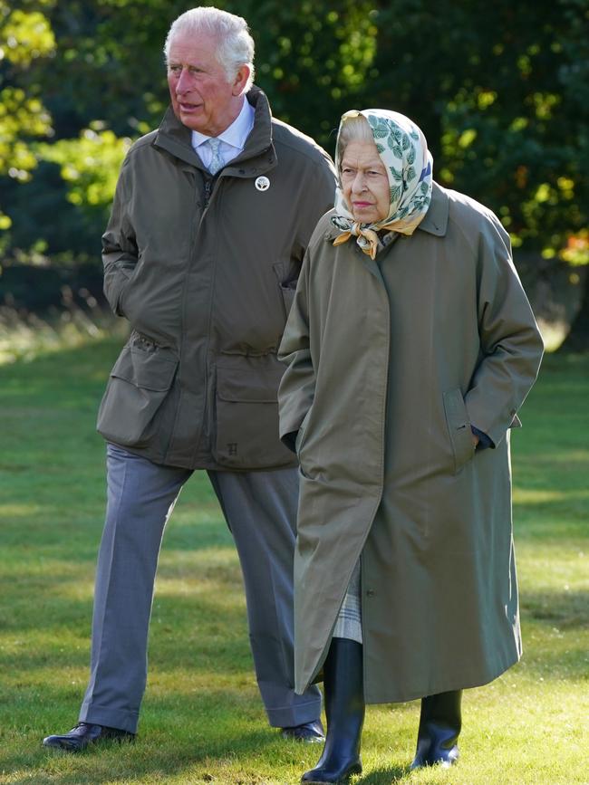 Prince of Wales Prince Charles and Queen Elizabeth II. Picture: Andrew Milligan-WPA Pool/Getty Images