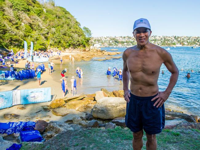 Dr Charlie Teo swims the Sydney Skinny | News Local