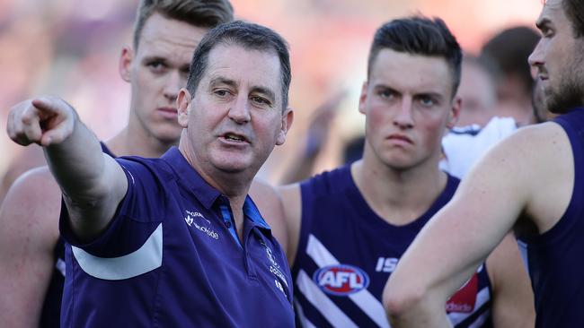 Ross Lyon is suddenly available if clubs are looking for a new coach.